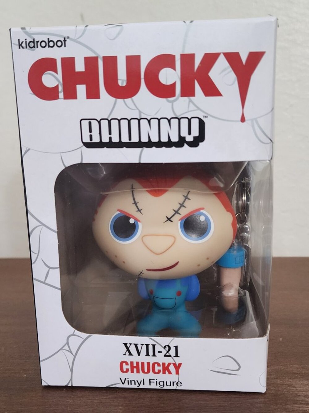 Kidrobot Chucky "Ahimuu" Paw Keychain Collectible Figure